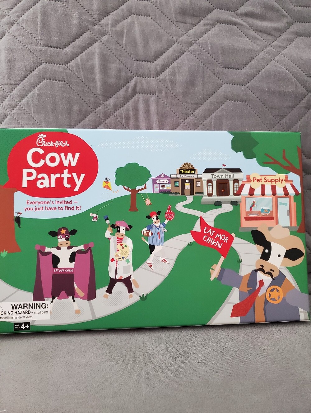 Chick-fil-A Cow Party Board Game